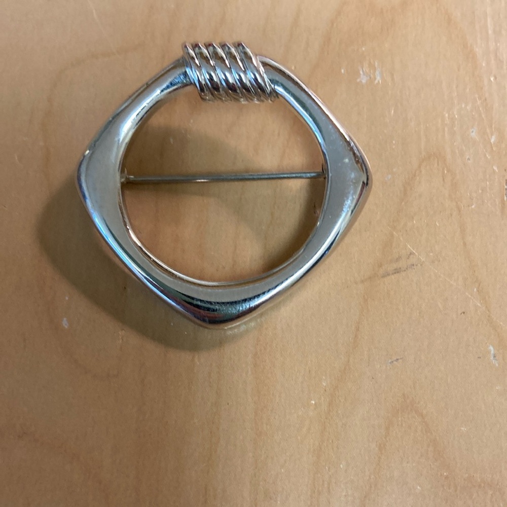 Silver Brooch Pin
